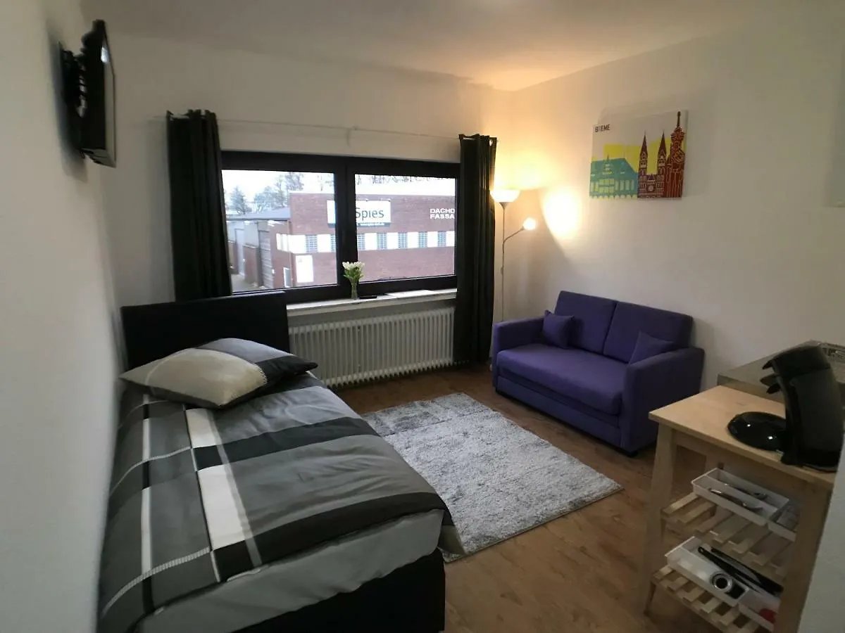 Апартаменты Living @ Klassvilla Weserwehr No. 3 Бремен